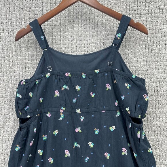 So Good For Life Dress Womens 18 Plus Multicolor Floral Sleeveless Cut Out NWT - Picture 5 of 13